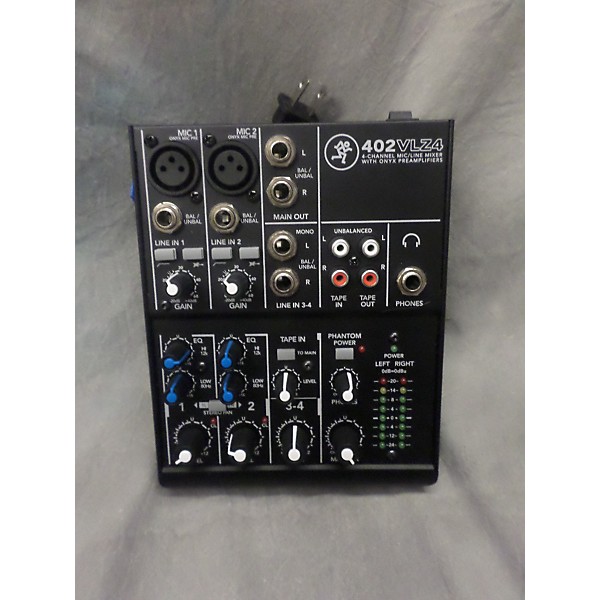 Used Mackie 402VLZ4 Unpowered Mixer