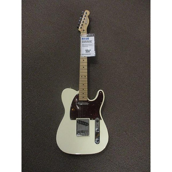 Used Standard Telecaster Antique White Solid Body Electric Guitar