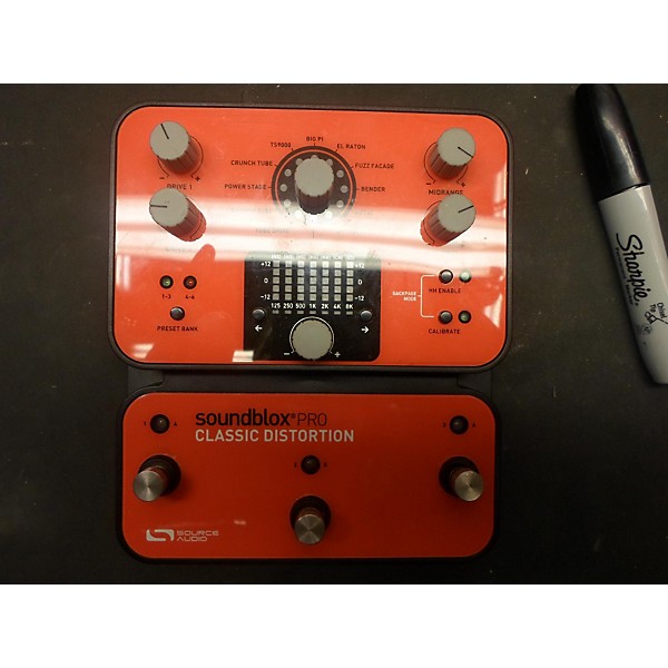 Used Source Audio SoundbloxPRO Classic Distortion Effect Pedal