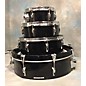 Used 5 Piece Legero Black Drum Kit