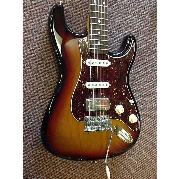 Used Modern Player Stratocaster Hss Shortscale 3 Tone Sunburst Solid Body Electric Guitar