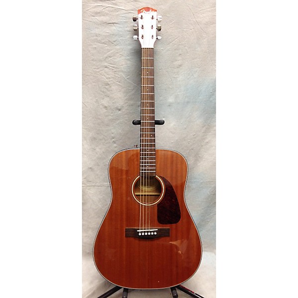 Used Fender CD60 Mahogany Natural Acoustic Guitar