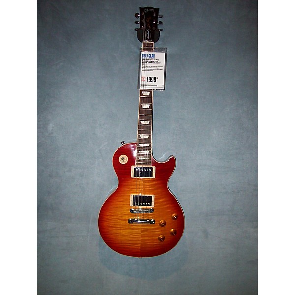 Used Les Paul Standard Premium Plus Heritage Cherry Solid Body Electric Guitar
