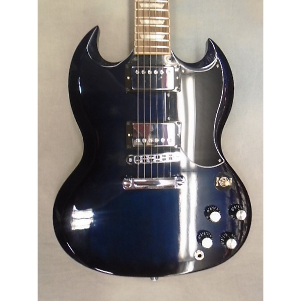 Used 2014 SG MIN-E TUNE MIDNIGHT MANHATTAN Solid Body Electric Guitar