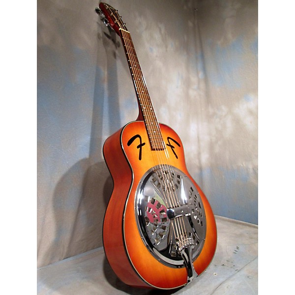 Used Fender FR50 2 Color Sunburst Resonator Guitar