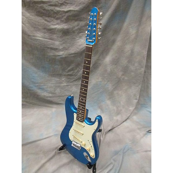 Used Stratocaster XII Lake Placid Blue Solid Body Electric Guitar