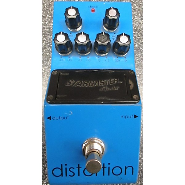 Used Starcaster by Fender Distortion Pedal Effect Pedal