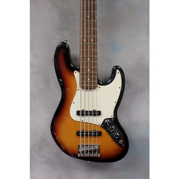 Used Fender JAZZ BASS V Electric Bass Guitar