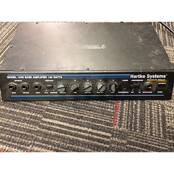 Used Hartke Transient Attack 140W Bass Amp Head