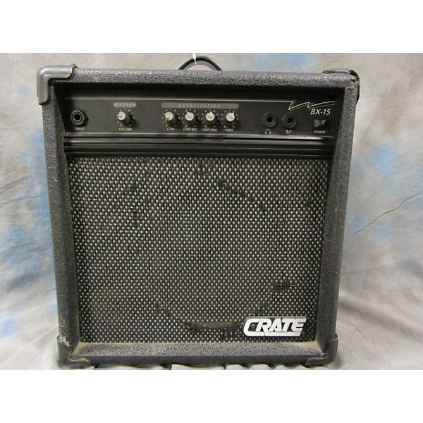 Used Crate BX15 1X8 15W Bass Combo Amp