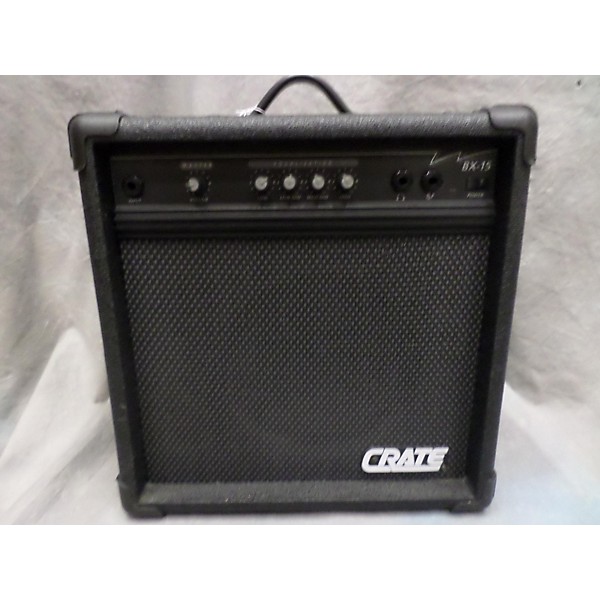 Used Crate BX15 1X8 15W Bass Combo Amp