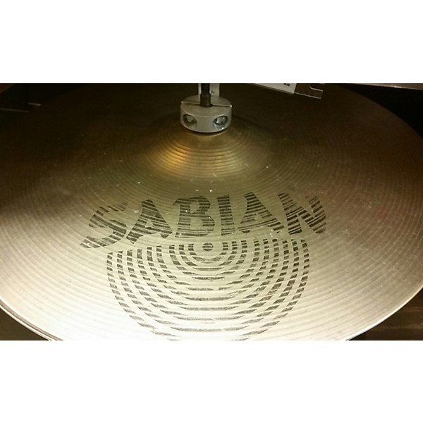 Used SABIAN 14in ROCK SIZZLE Cymbal