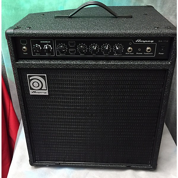 Used Ampeg BA112 75W 1x12 Bass Combo Amp