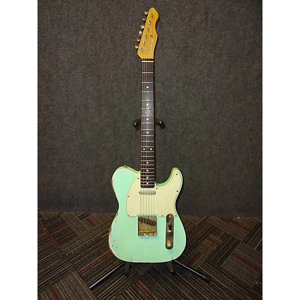 Used Bluesman Vintage Coupe Seafoam Green Solid Body Electric Guitar