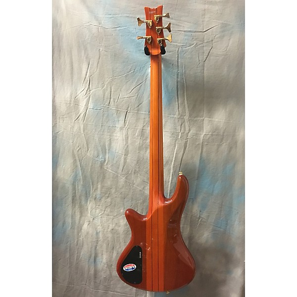 Used Schecter Guitar Research Stiletto Elite 5 String Electric Bass Guitar