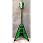 Used Used Fireplant WMD V Green Solid Body Electric Guitar thumbnail