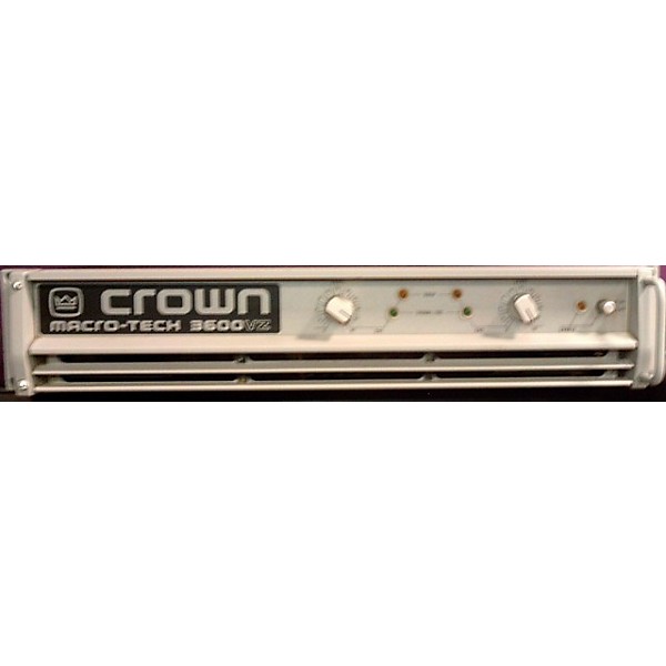 Used Crown MACRO-TECH 3600VZ Power Amp