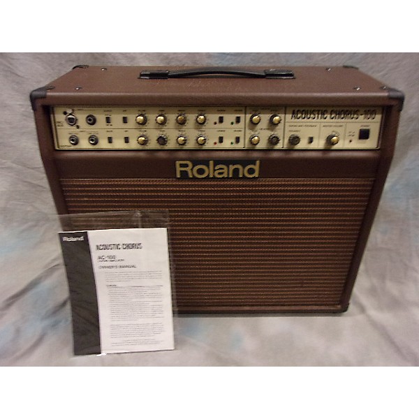 Used Roland AC-100 Acoustic Guitar Combo Amp