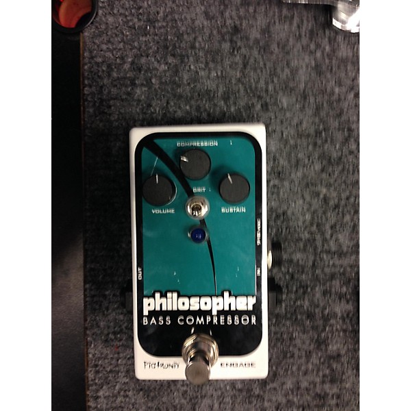 Used Pigtronix Philosopher Bass Compressor Bass Effect Pedal