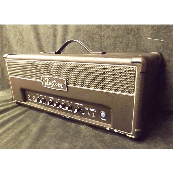 Used Kustom KG100HFX Solid State Guitar Amp Head