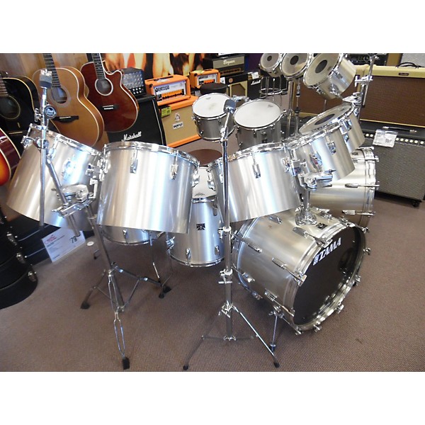 Used TAMA Imperial Star Custom 15 Piece Kit W/ Mounting Hardware Drum Kit