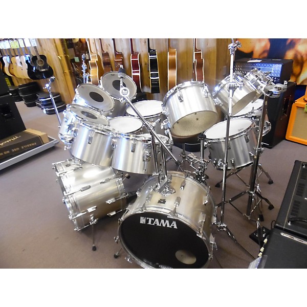 Used TAMA Imperial Star Custom 15 Piece Kit W/ Mounting Hardware Drum Kit