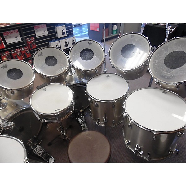 Used TAMA Imperial Star Custom 15 Piece Kit W/ Mounting Hardware Drum Kit