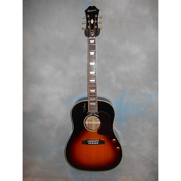 Used Epiphone EJ-160E/VC Acoustic Electric Guitar