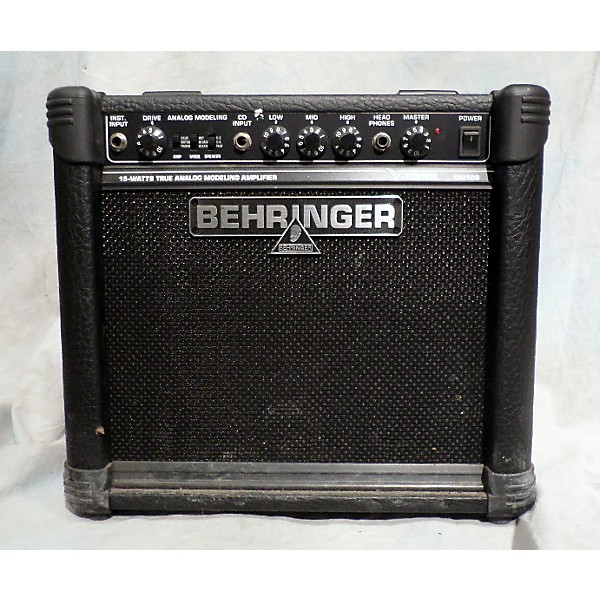 Used Behringer GM108 15W 1X8 V Tone Guitar Combo Amp