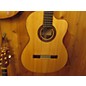 Used Used Casa Montalvo High Gloss Cutaway Natural Classical Acoustic Guitar