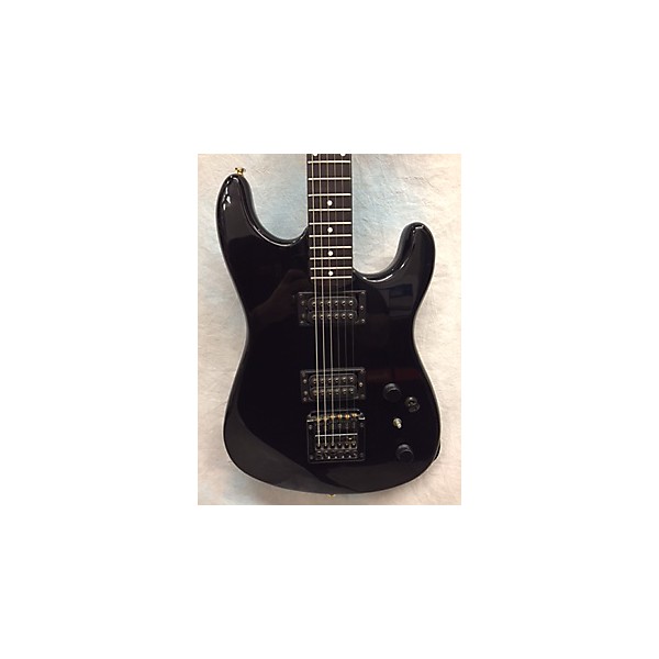Used Used D'agostino Ferarri III Black Solid Body Electric Guitar