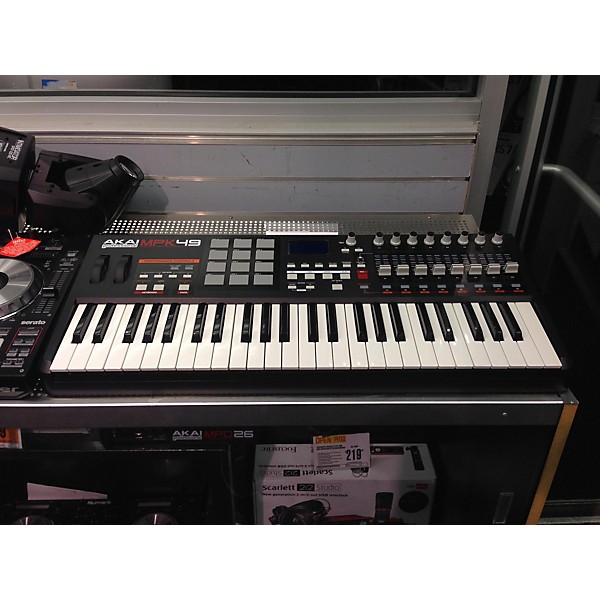 Used Akai Professional MPK49 49 Key MIDI Controller