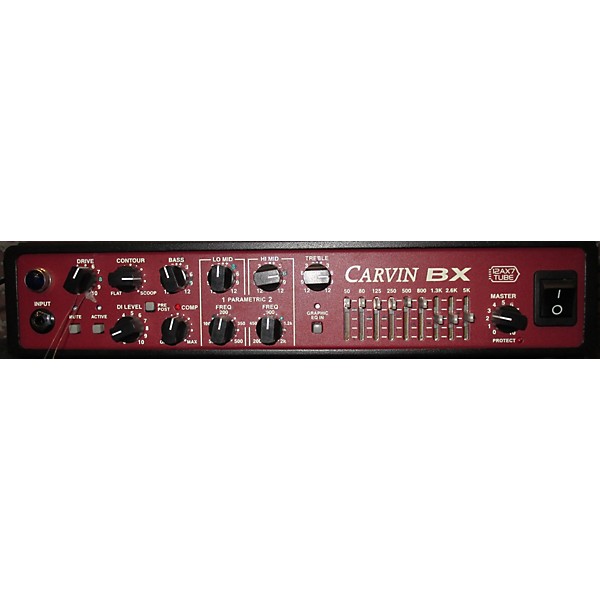 Used Carvin BX700 Tube Bass Amp Head