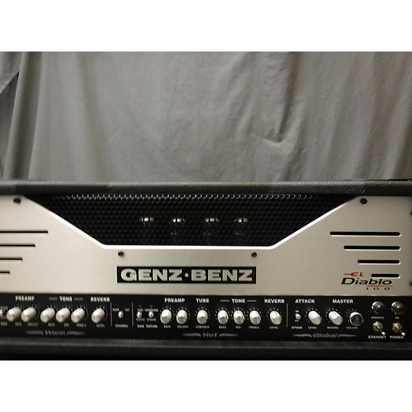 Used Genz Benz El Diablo 100 Tube Guitar Amp Head