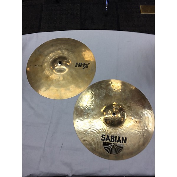 Used SABIAN 14in HHX HI HAT Cymbal