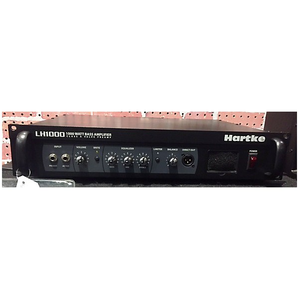 Used Hartke LH1000 1000W Bass Amp Head