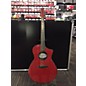 Used Composite Acoustics OX HG RED ELE Acoustic Electric Guitar thumbnail