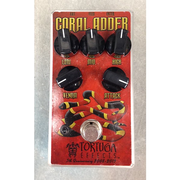Used Tortuga CORAL ADDER Effect Pedal