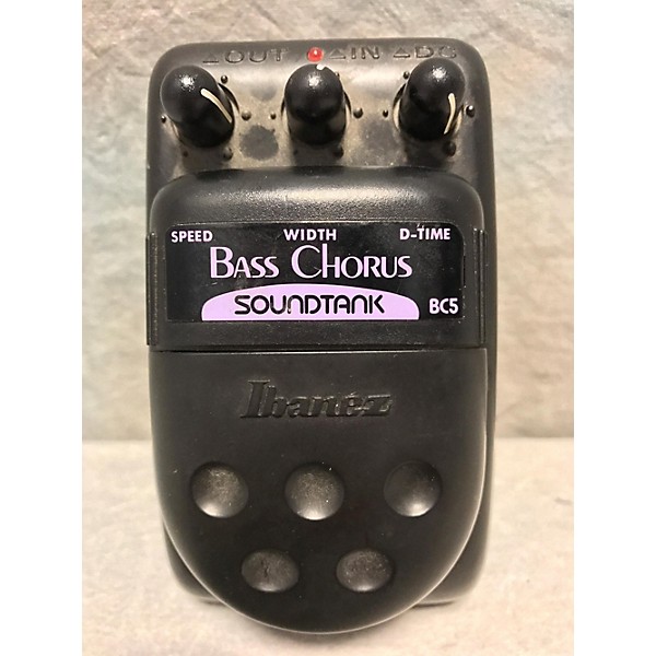 Used Ibanez Bass Chorus Bc5 Effect Pedal