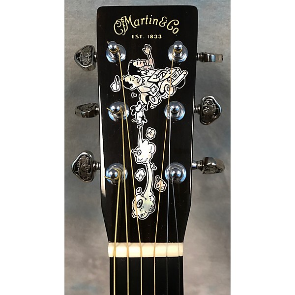 Used Martin Car Talk Acoustic Electric Guitar Antique