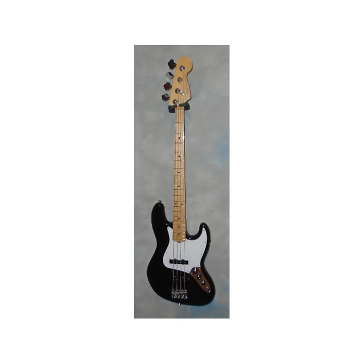 Used Fender American Standard Jazz Bass Black | Guitar Center