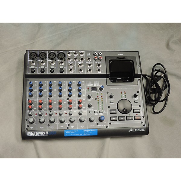 Used Alesis IMultiMix 8 USB Unpowered Mixer