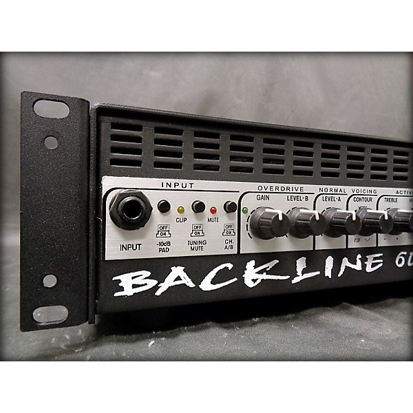 Used Gallien-Krueger Backline 600 300W Bass Amp Head
