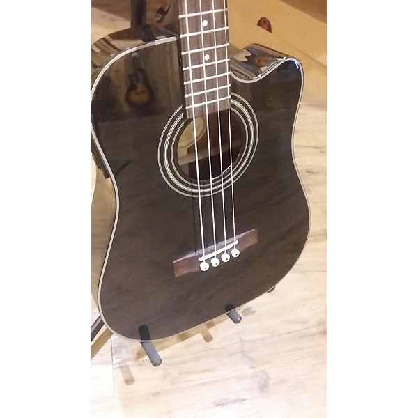 Used Fender Bg29bk Acoustic Bass Guitar