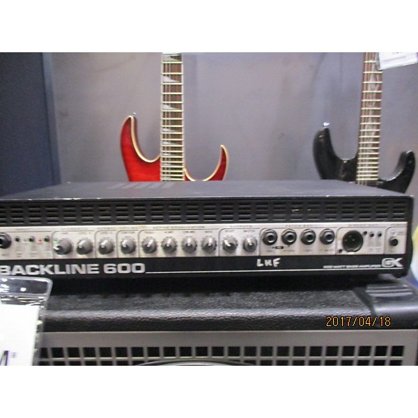 Used Gallien-Krueger Backline 600 300W Bass Amp Head