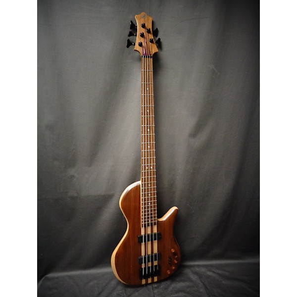 Used DP CUSTOM SINGLE CUT Natural Electric Bass Guitar