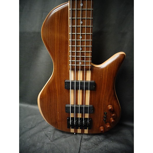 Used DP CUSTOM SINGLE CUT Natural Electric Bass Guitar