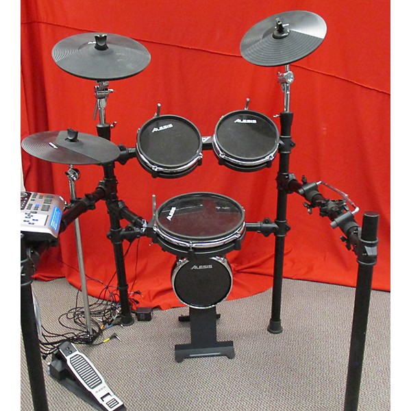 Used Alesis DM10X 6-Piece Electric Drum Set