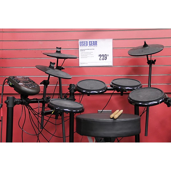 Used Alesis Nitro Electric Drum Set