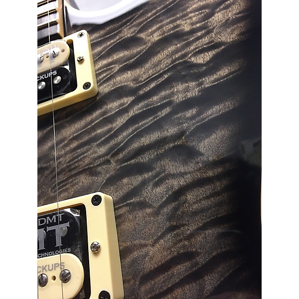 Used USA ML Quilt Top Custom Solid Body Electric Guitar